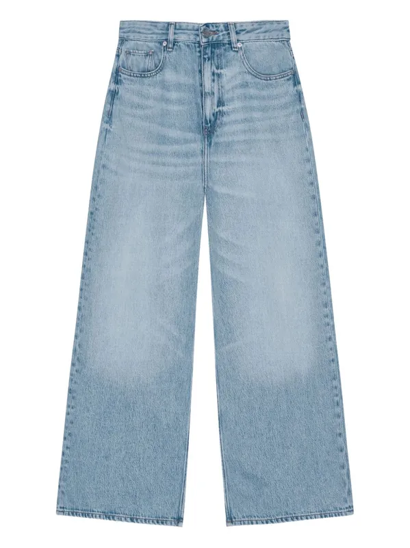 Organic Cotton Denim Jeans - Ganni
