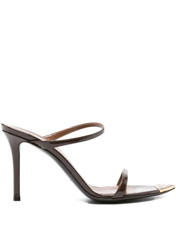 Intriigo Patent Leather Sandals - Giuseppe Zanotti