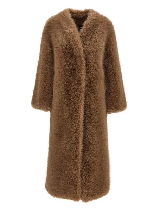 Biscuit Ecofur Coat - Bb Couture