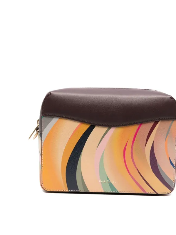Swirl Leather Crossbody Bag - Paul Smith