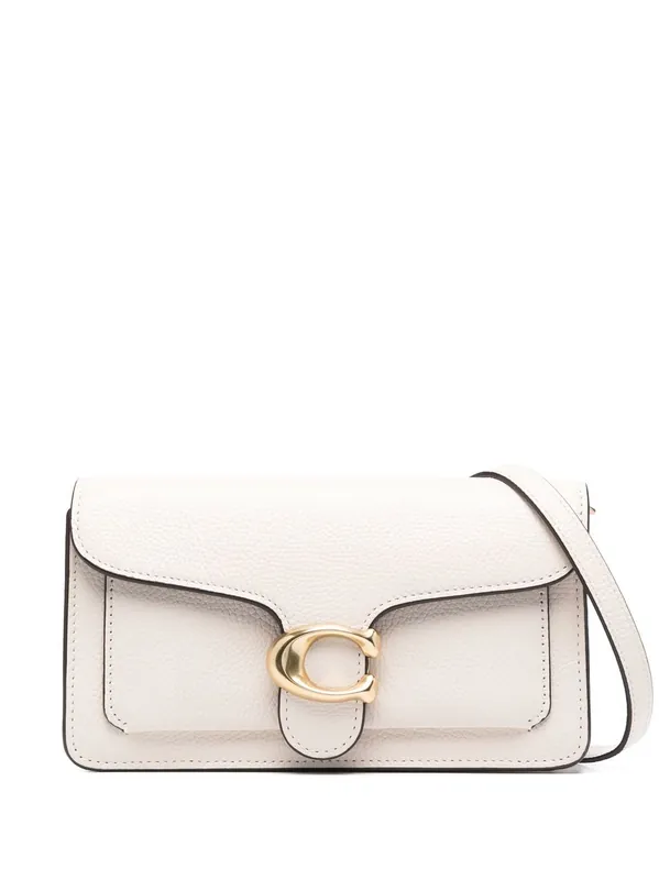 Tabby Chain Leather Clutch - Coach