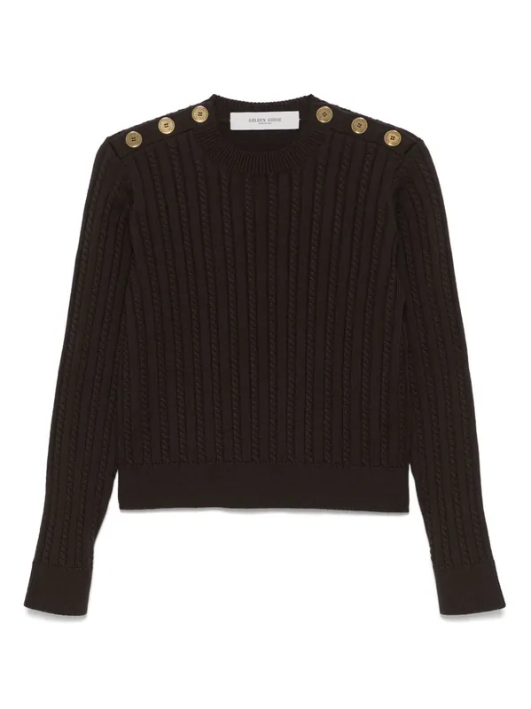 Wool Crewneck Sweater - Golden Goose