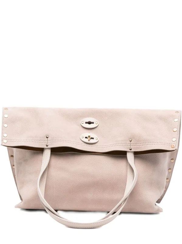 A'Spasso Jones Suede Leather Handbag - Zanellato