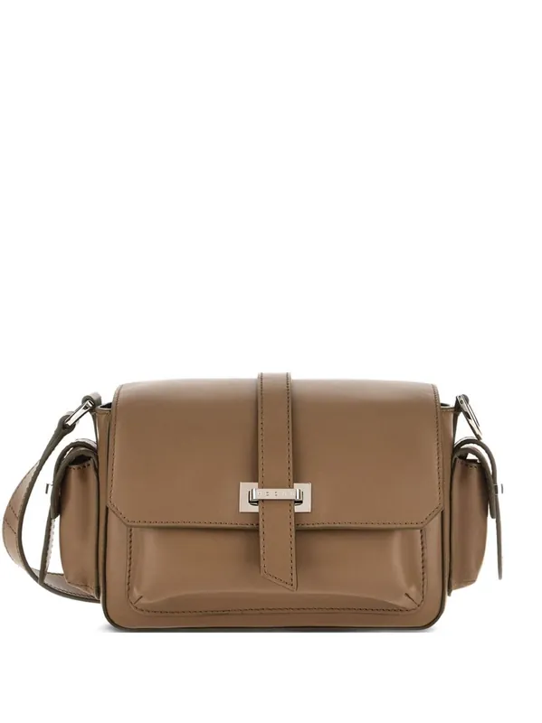 Flap Small Leather Crossbody Bag - Hogan Pre