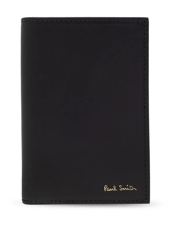 Signature Stripe Leather Wallet - Paul Smith