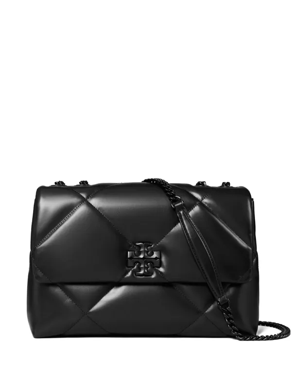 Kira Diamond Leather Shoulder Bag - Tory Burch