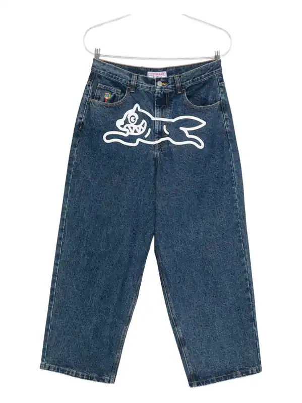 Running Dog Denim Jeans - Icecream