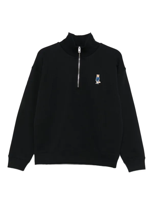 Dressed Fox Cotton Sweatshirt - Maison Kitsuné