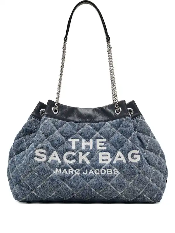 The Chain Sack Large Cotton Shoulder Bag - Marc Jacobs