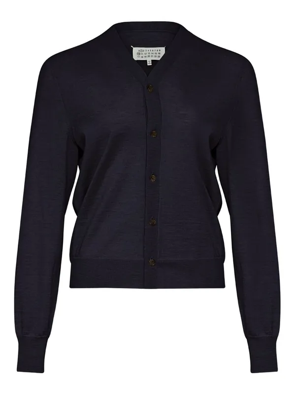 Wool V-Necked Cardigan