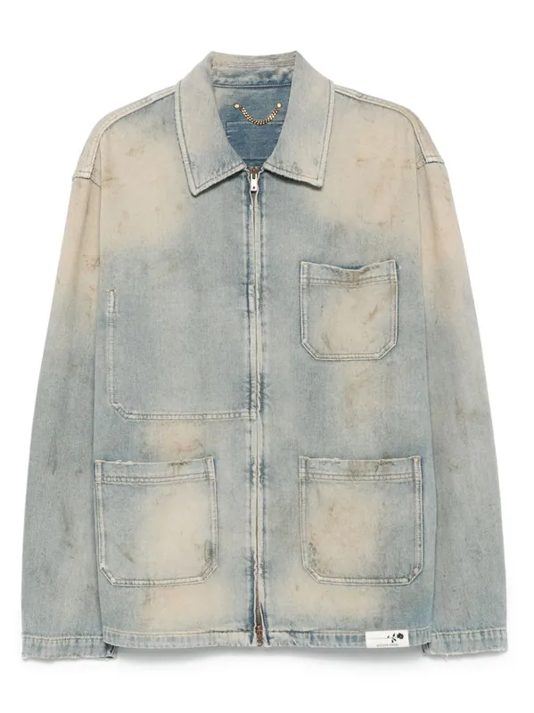 Denim Cotton Jacket - Golden Goose