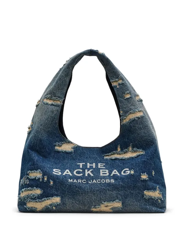 The Sack Printed Cotton Tote - Marc Jacobs