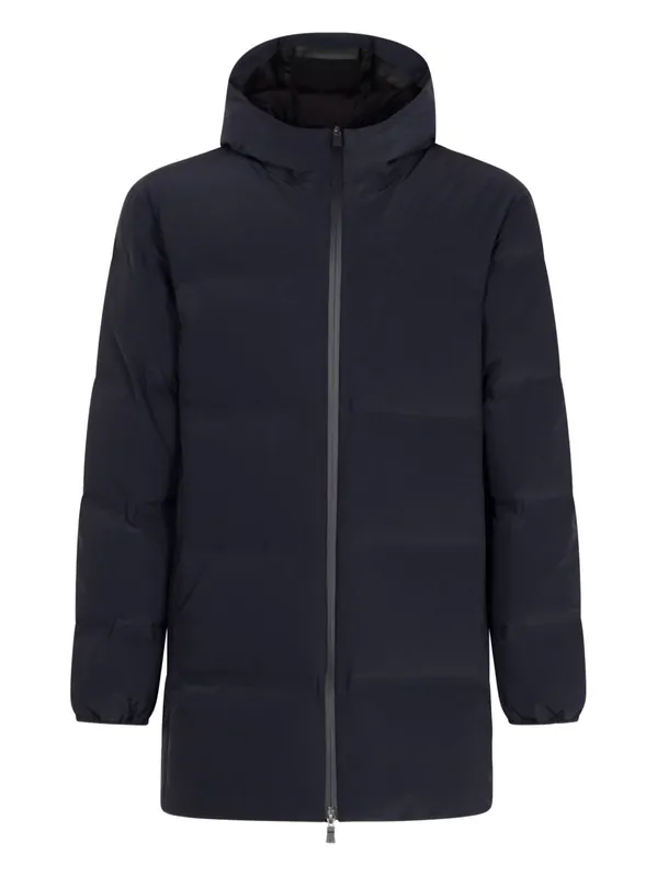 Midi Hooded Down Jacket - Herno