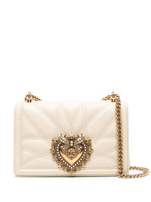 Devotion Medium Leather Shoulder Bag - Dolce & Gabbana