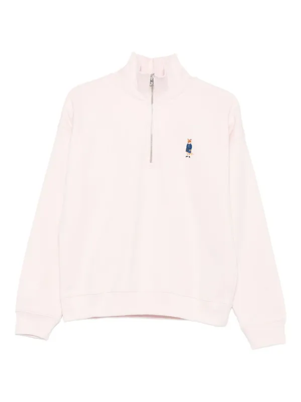 Dressed Fox Cotton Sweatshirt - Maison Kitsuné