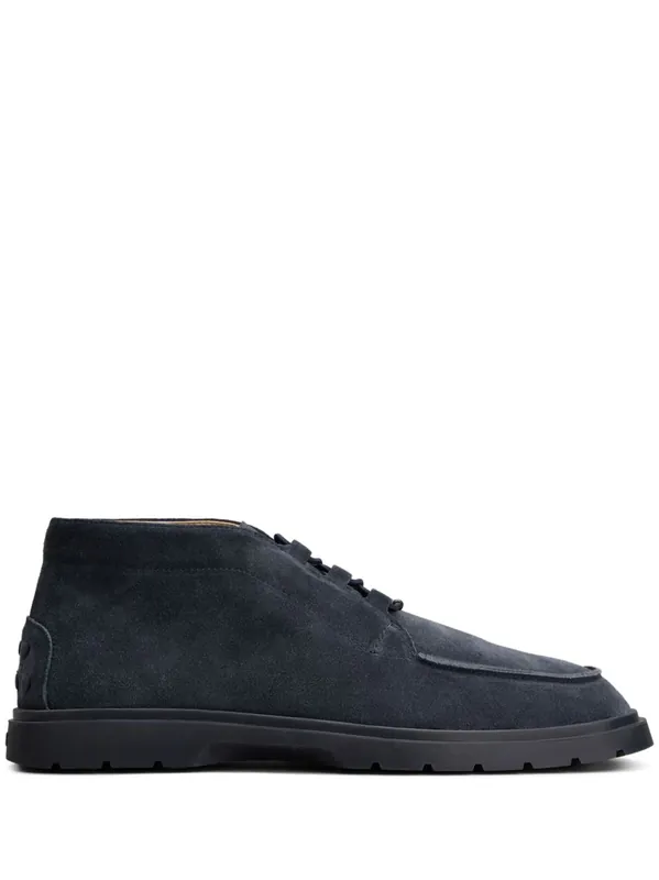Suede Leather Ankle Boots - Tod's