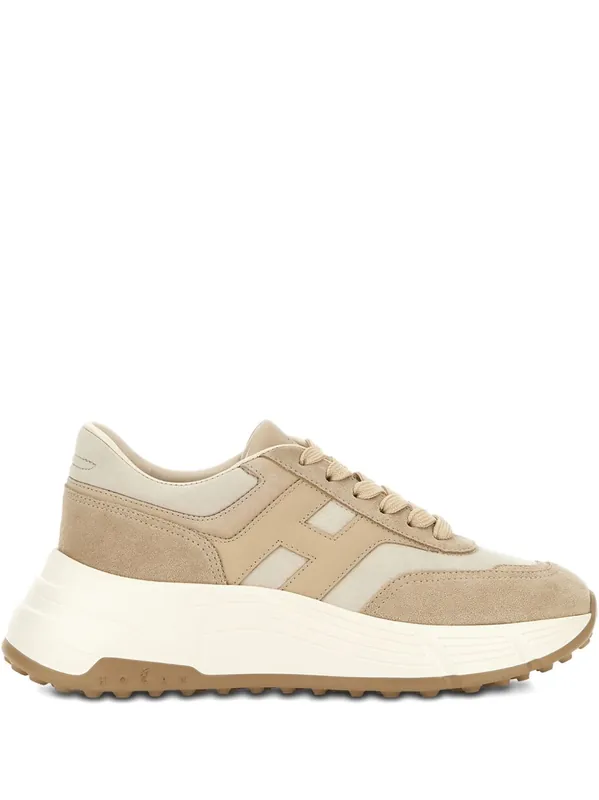 Hi-Fi Leather Sneakers
