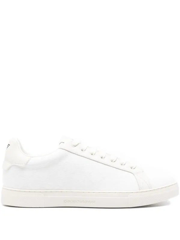 Allover Logo Sneakers - Emporio Armani Exclusive