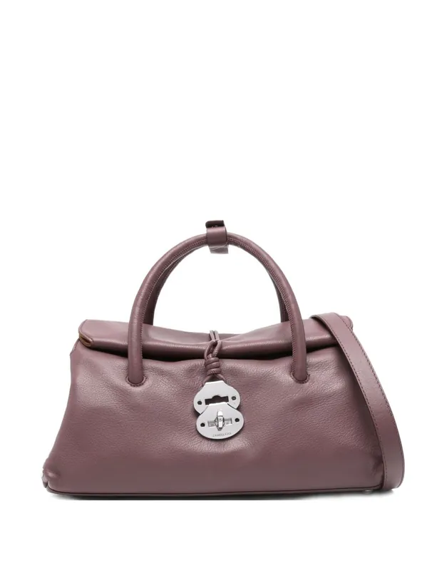 Dotta Saeta Small Leather Handbag - Zanellato