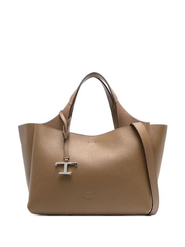 Mini Leather Shopping Bag - Tod's