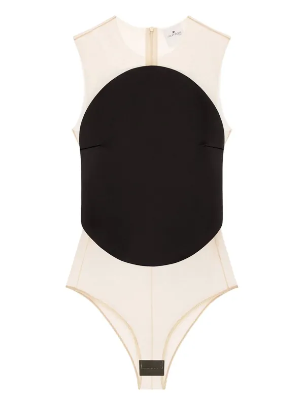 Illusion Circle Bodysuit - Courreges Pre