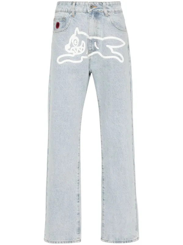 Running Dog Denim Jeans - Icecream
