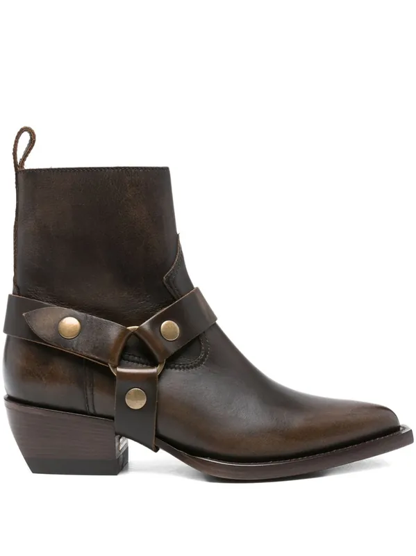 Debbie Leather Boots - Golden Goose
