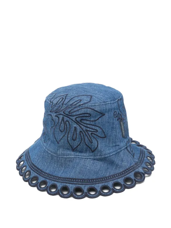 Denim Bucket Hat - Zimmermann