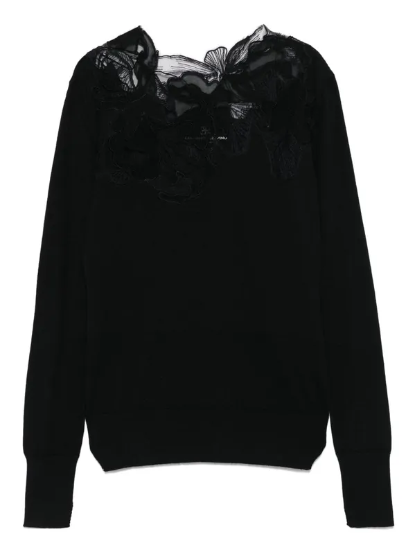 Wool Turtle Neck Sweater - Ermanno Scervino