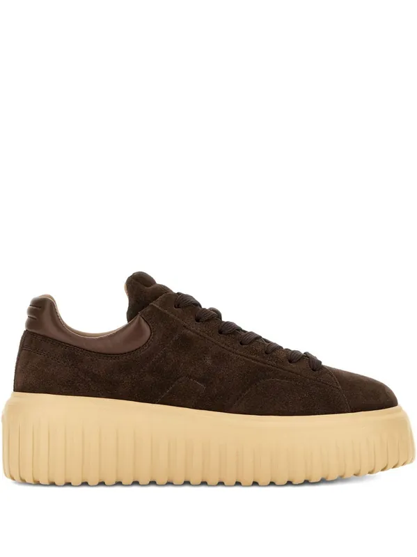 H-Stripes Leather Sneakers