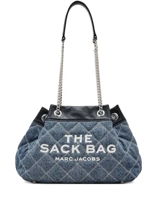 The Chain Sack Cotton Shoulder Bag - Marc Jacobs