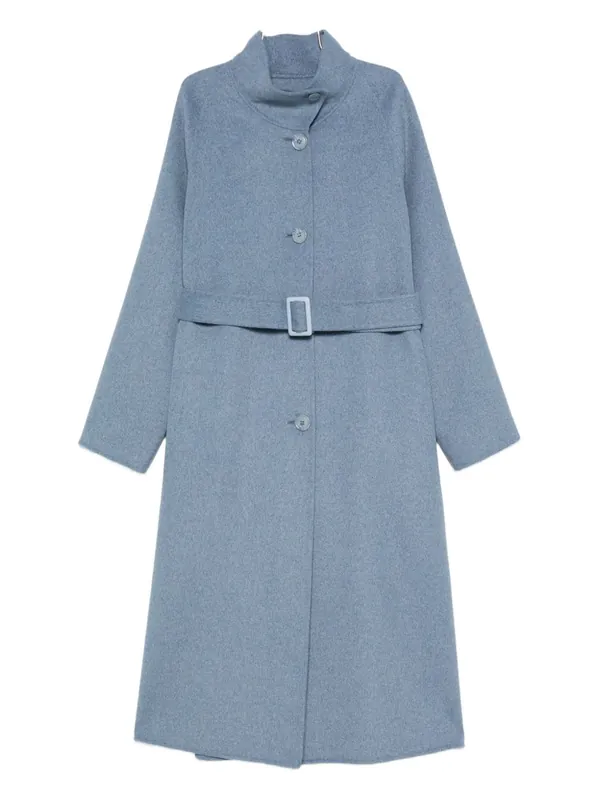 Wool Blend Coat - Emporio Armani
