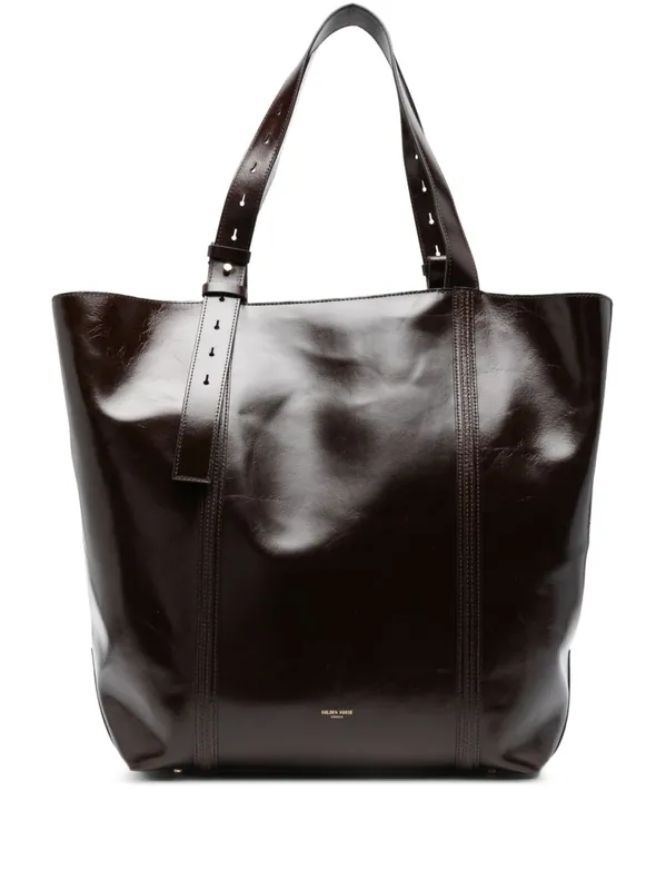 24.7 Leather Handbag - Golden Goose