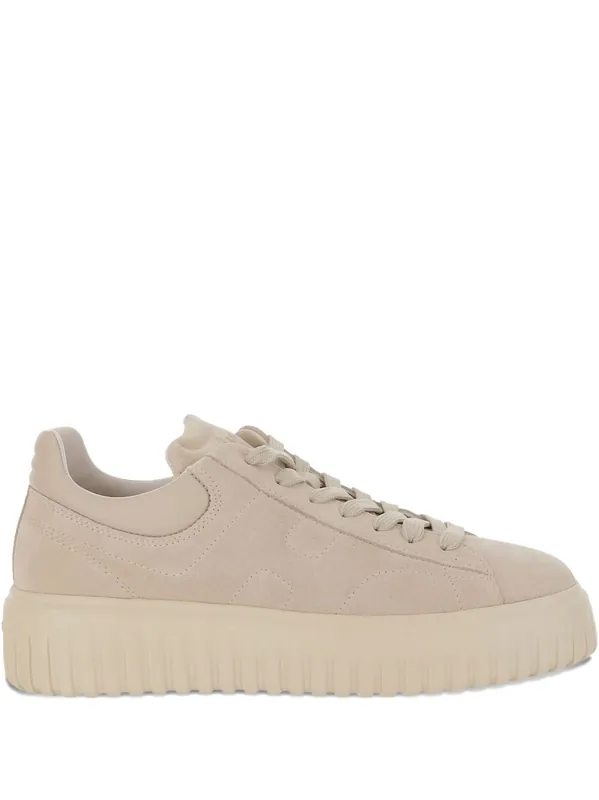 H-Stripes Leather Sneakers