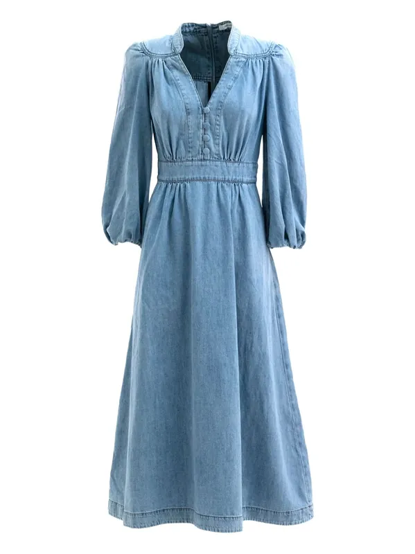 Denim Midi Dress - Zimmermann