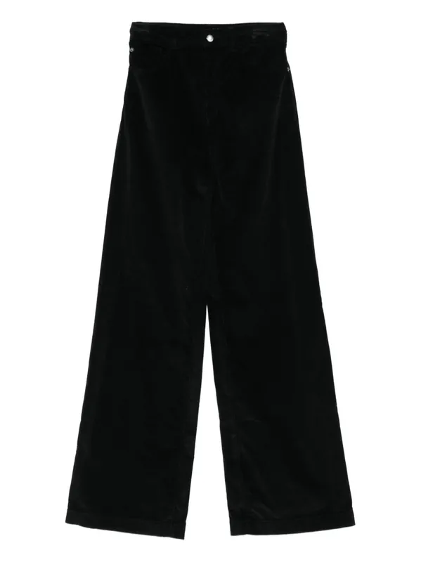 Wide-Leg Denim Jeans