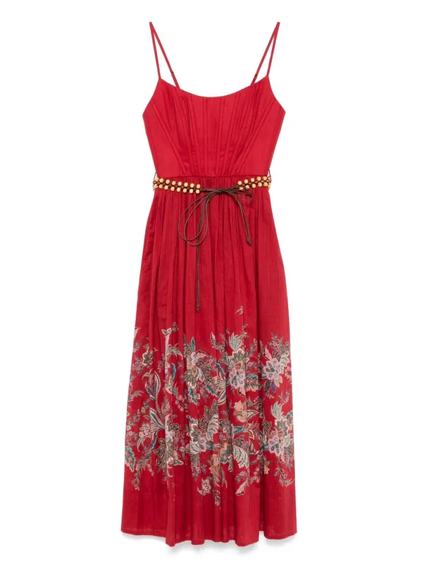 Rhiannon Printed Midi Dress - Zimmermann