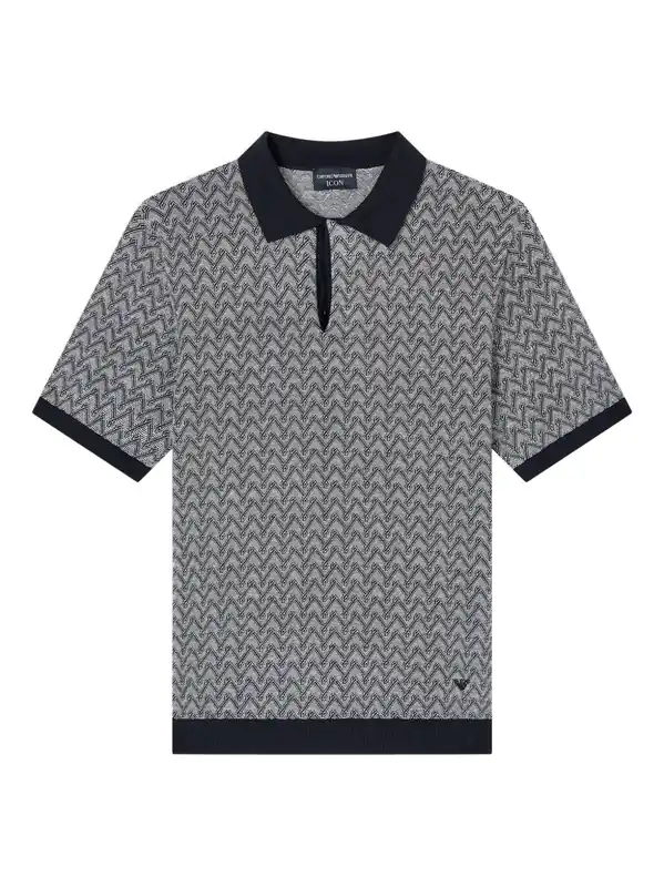 Cotton Polo Shirt - Emporio Armani