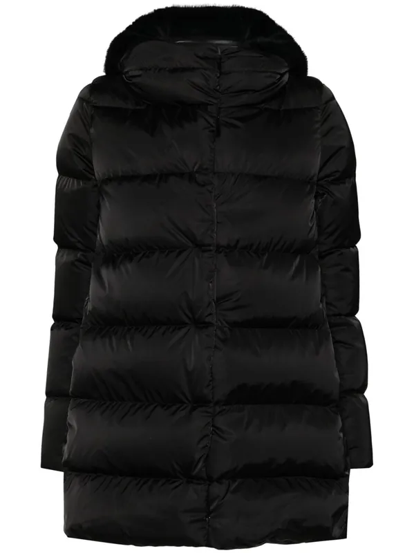 Midi Hooded Down Jacket - Herno
