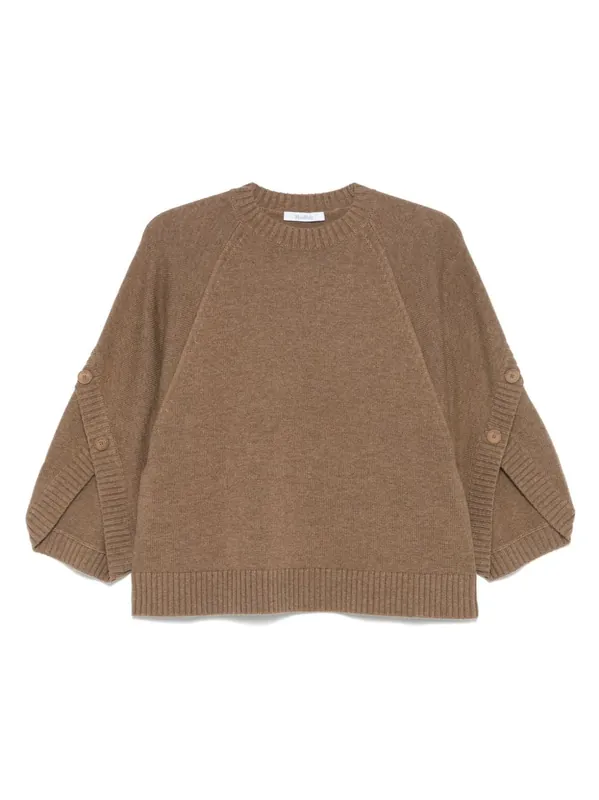 Crew Neck Sweater In Cashmere Wool - Max Mara