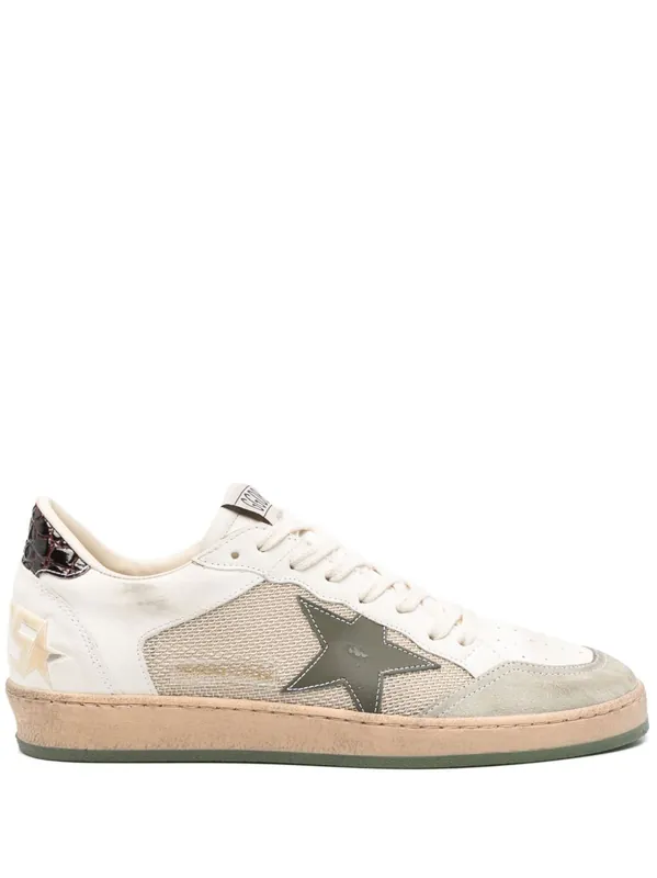 Ball Star Leather Sneakers - Golden Goose