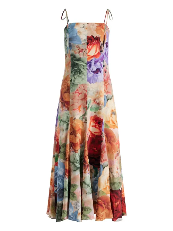 Jeannette Midi Dress - Alice + Olivia