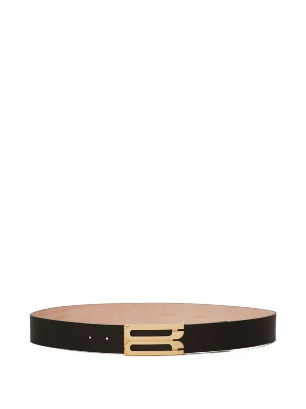 Jumbo Frame Leather Belt - Victoria Beckham
