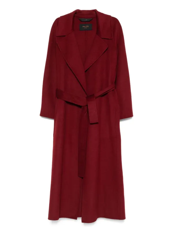 Wool Double-Breasted Coat