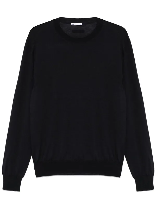 Wool And Silk Crewneck Sweater - Jacob Cohen