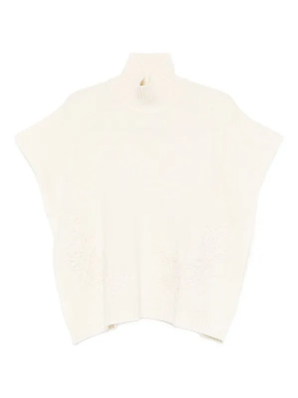 Wool Turtle-Neck Sweater