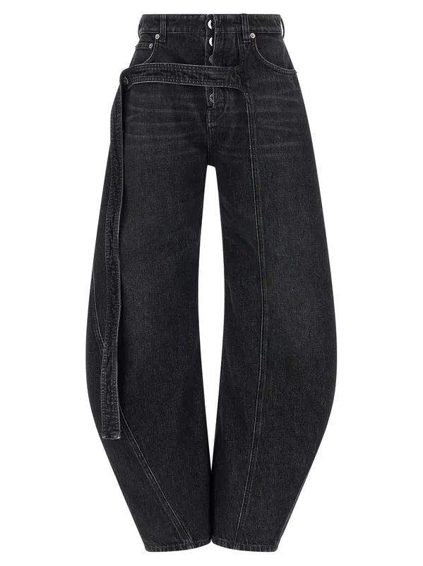 Low Waist Jeans Black - Jean Paul Gaultier