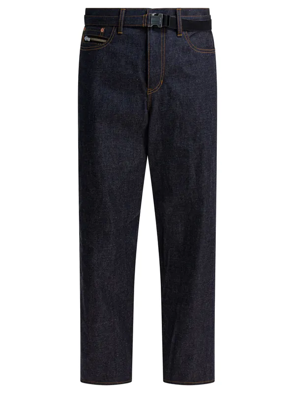 Relaxed Fit Jeans Blue - Sacai