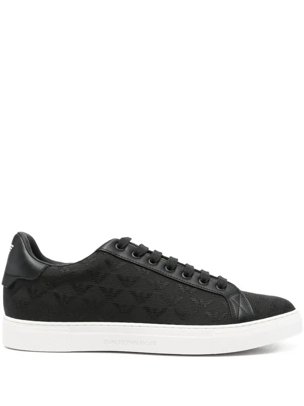 Allover Logo Sneakers - Emporio Armani Exclusive