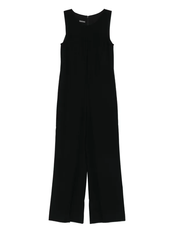 Sleeveless Long Jumpsuit - Emporio Armani